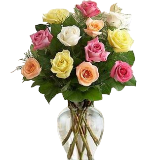 15 assorted roses | Flower Delivery Balashikha